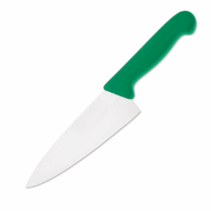CUCHILLO DE CHEF VERDE DE 10PLG