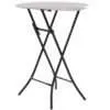 mesa coctelera plegable de 33 pulgadas Lifetime para eventos y recepciones