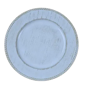 Baja plato de plástico de 33 cm para decoración de mesas en eventos, banquetes y uso en el hogar