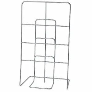 Organizador de metal para botes con 8 espacios resistente y práctico