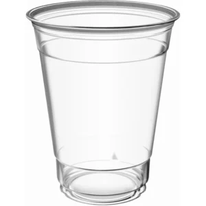 Vasos PET transparentes de 12 oz ideales para smoothies, bobas y bebidas frías paquete de 50 unidades