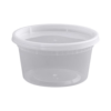 Deli container 12 oz de alta resistencia apto para congelación, líquidos hirviendo, microondas y lavavajillas