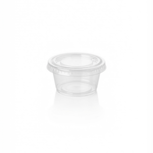 Souffle Plástico Transparente de 2 oz